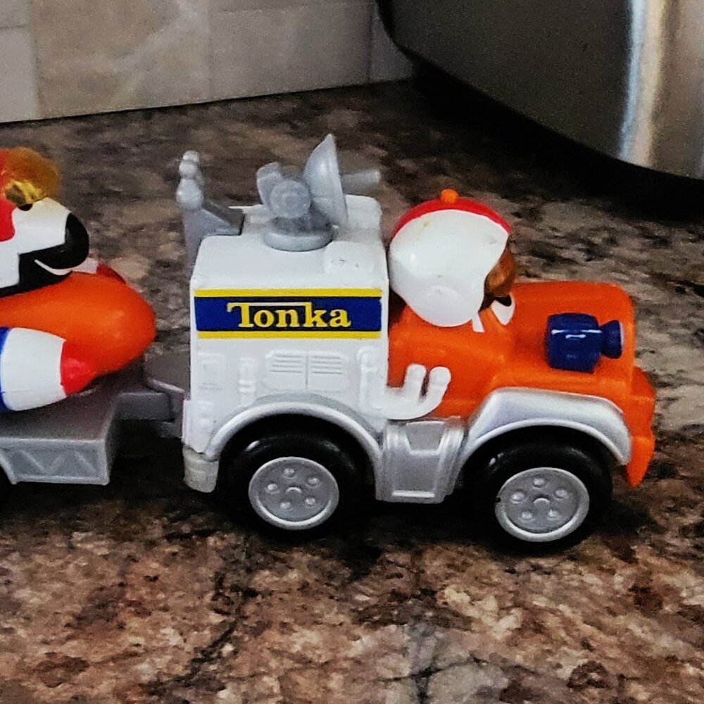 Vintage Tonka Lil Chuck Space Commander Satellite Truck and Shuttle-2000